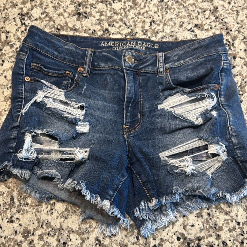 American eagle super stretch shorts